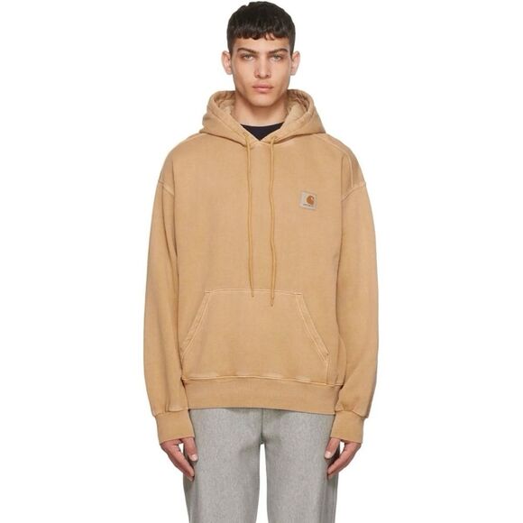 Carhartt Work In Progress Nelson Hoodie Bourbon Size Large - Picture 1 of 6